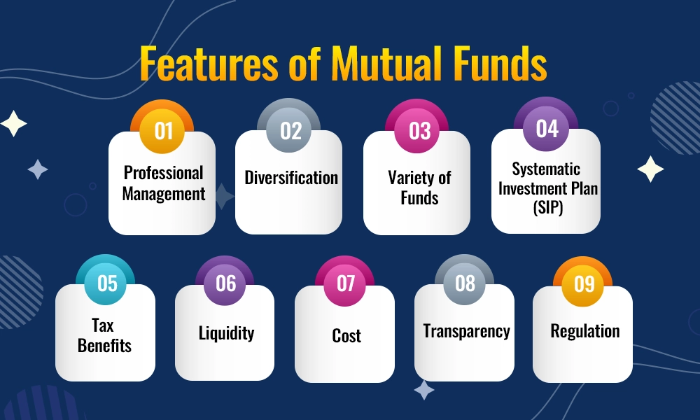 Features of Mutual Funds